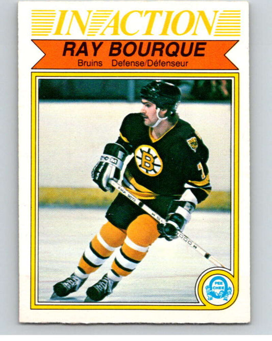 1982-83 O-Pee-Chee #24 Ray Bourque IA  Boston Bruins  V57211 Image 1