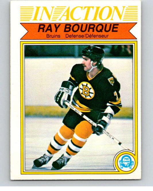1982-83 O-Pee-Chee #24 Ray Bourque IA  Boston Bruins  V57213 Image 1