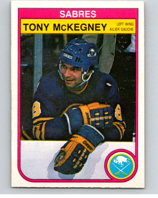 1982-83 O-Pee-Chee #29 Tony McKegney  Buffalo Sabres  V57247 Image 1