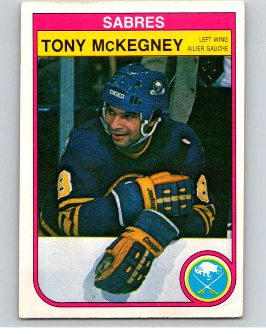 1982-83 O-Pee-Chee #29 Tony McKegney  Buffalo Sabres  V57251 Image 1