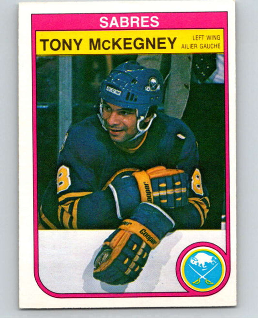 1982-83 O-Pee-Chee #29 Tony McKegney  Buffalo Sabres  V57252 Image 1