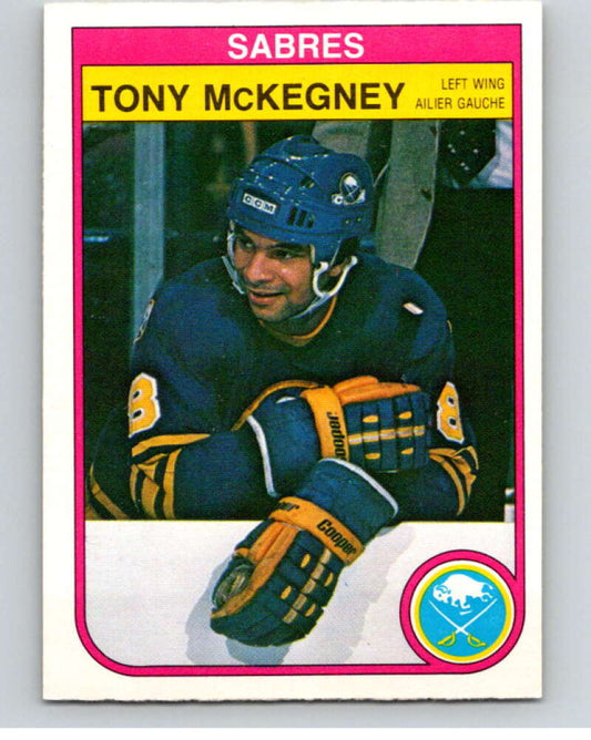 1982-83 O-Pee-Chee #29 Tony McKegney  Buffalo Sabres  V57254 Image 1