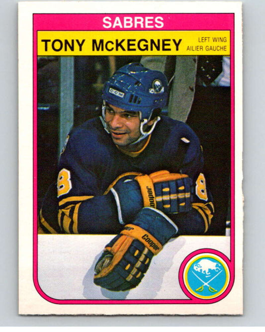 1982-83 O-Pee-Chee #29 Tony McKegney  Buffalo Sabres  V57258 Image 1