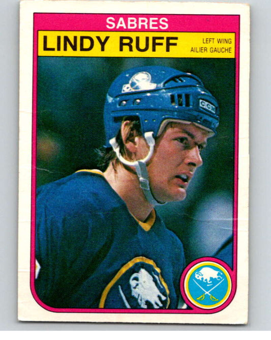 1982-83 O-Pee-Chee #31 Lindy Ruff  Buffalo Sabres  V57268 Image 1