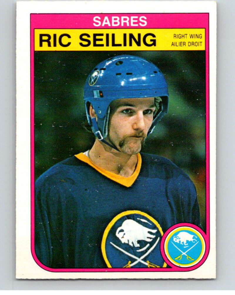 1982-83 O-Pee-Chee #35 Ric Seiling  Buffalo Sabres  V57299 Image 1