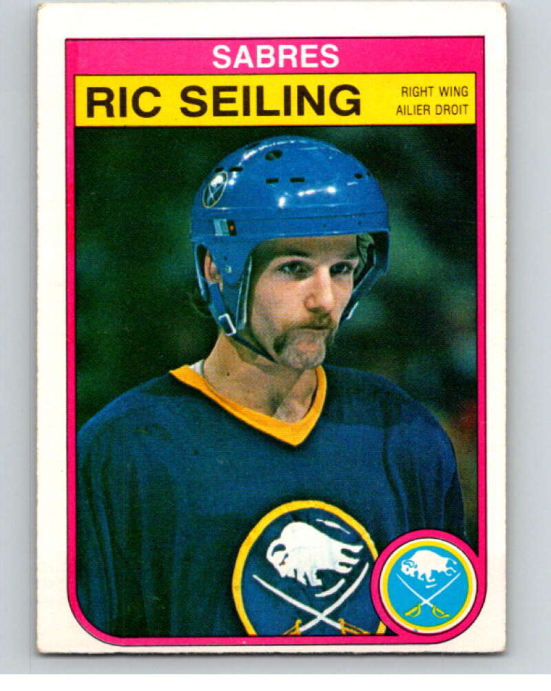 1982-83 O-Pee-Chee #35 Ric Seiling  Buffalo Sabres  V57301 Image 1