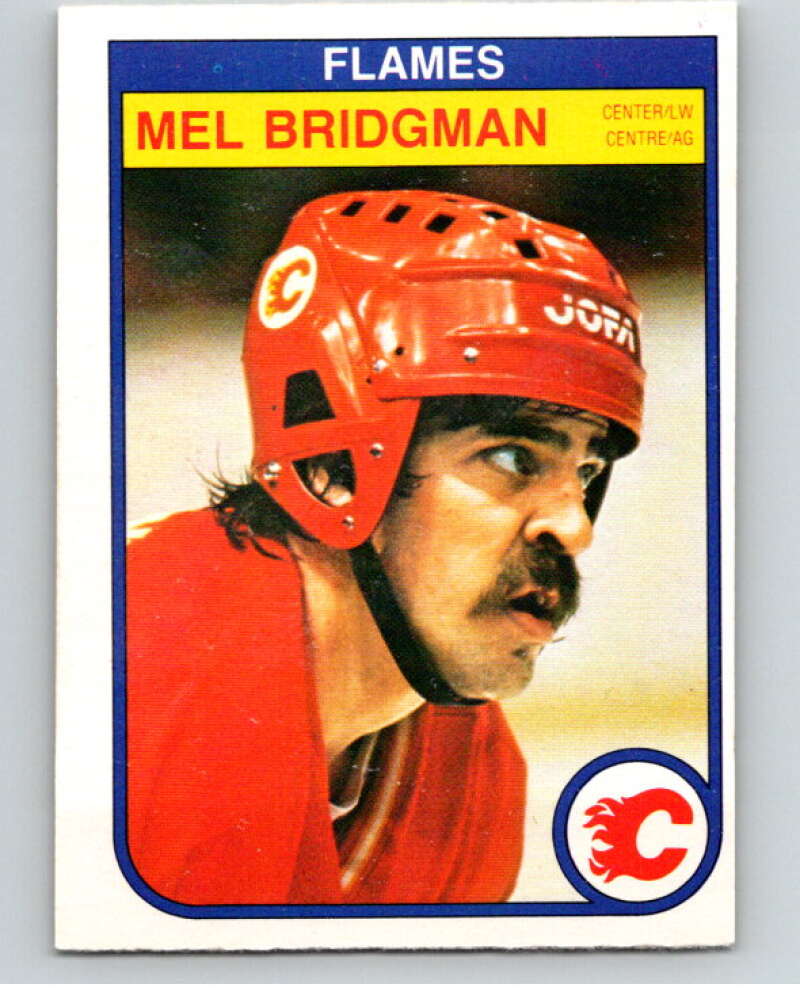 1982-83 O-Pee-Chee #39 Mel Bridgman  Calgary Flames  V57326 Image 1