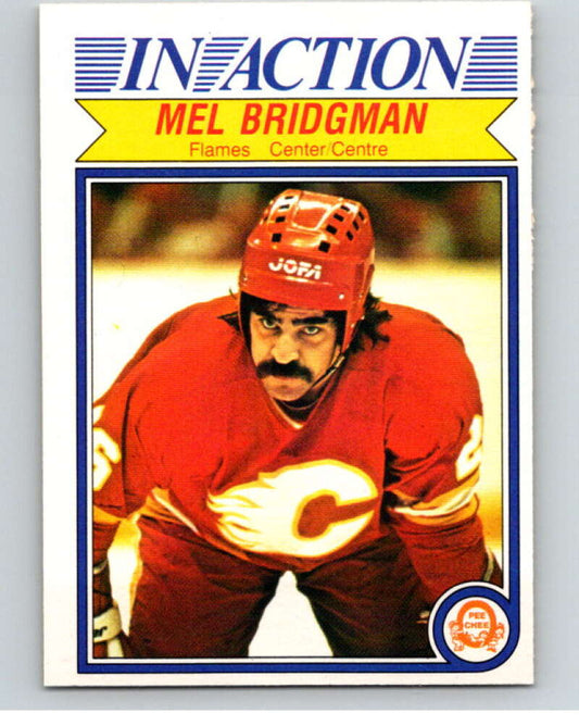 1982-83 O-Pee-Chee #40 Mel Bridgman IA  Calgary Flames  V57347 Image 1