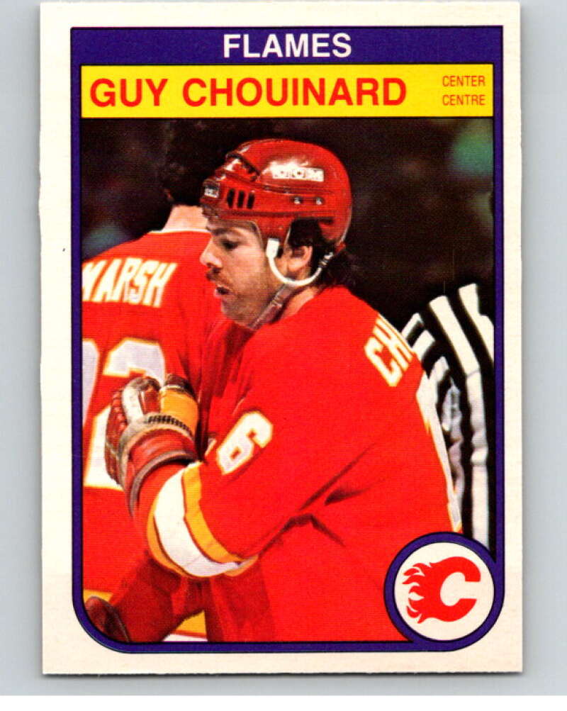 1982-83 O-Pee-Chee #41 Guy Chouinard  Calgary Flames  V57351 Image 1