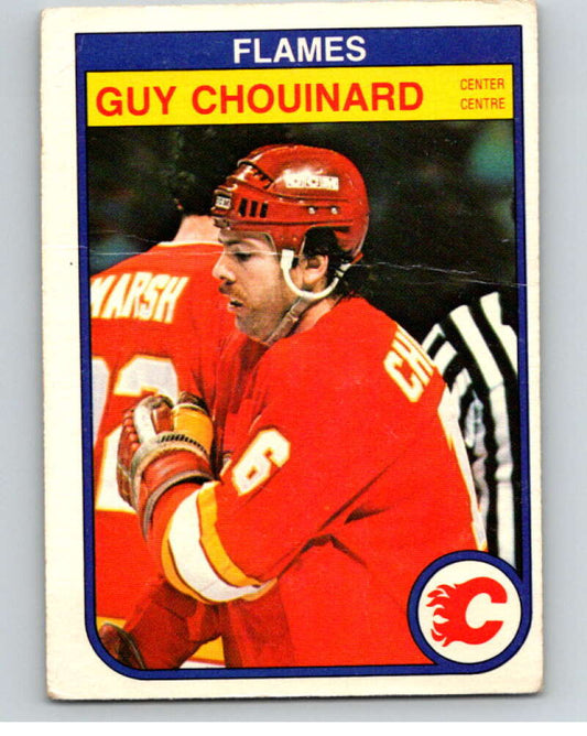 1982-83 O-Pee-Chee #41 Guy Chouinard  Calgary Flames  V57352 Image 1