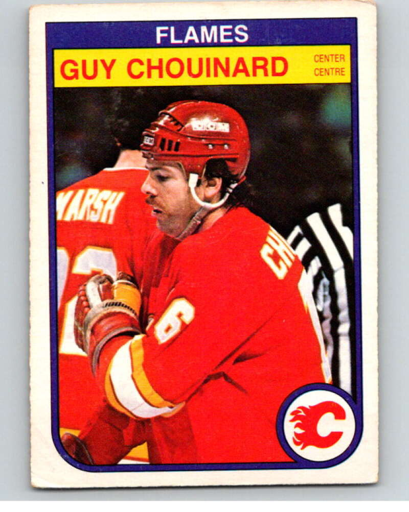 1982-83 O-Pee-Chee #41 Guy Chouinard  Calgary Flames  V57353 Image 1