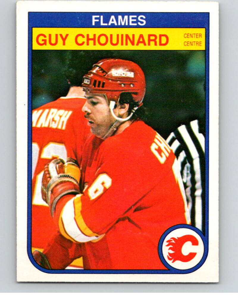 1982-83 O-Pee-Chee #41 Guy Chouinard  Calgary Flames  V57354 Image 1