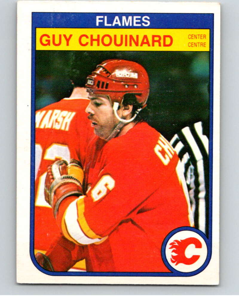 1982-83 O-Pee-Chee #41 Guy Chouinard  Calgary Flames  V57355 Image 1