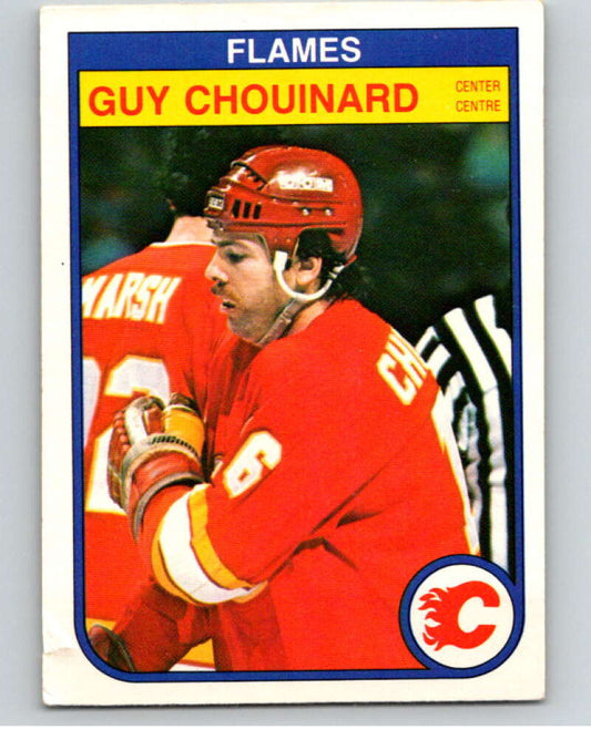 1982-83 O-Pee-Chee #41 Guy Chouinard  Calgary Flames  V57359 Image 1