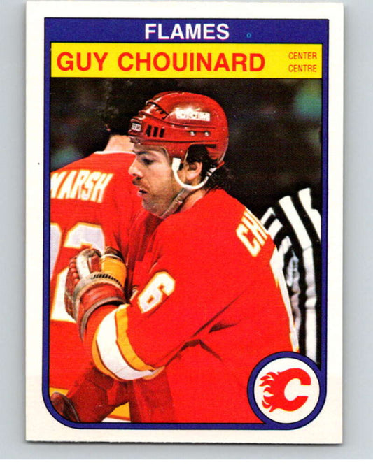 1982-83 O-Pee-Chee #41 Guy Chouinard  Calgary Flames  V57360 Image 1