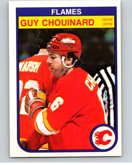 1982-83 O-Pee-Chee #41 Guy Chouinard  Calgary Flames  V57362 Image 1