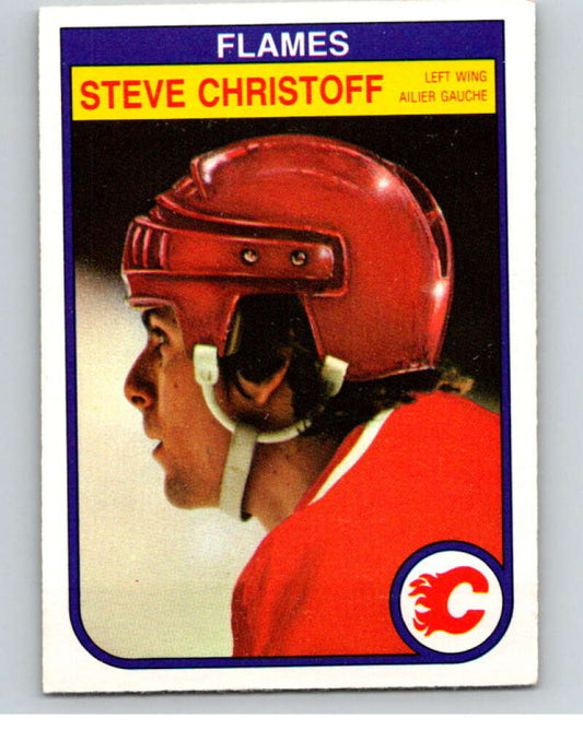 1982-83 O-Pee-Chee #42 Steve Christoff  Calgary Flames  V57367 Image 1