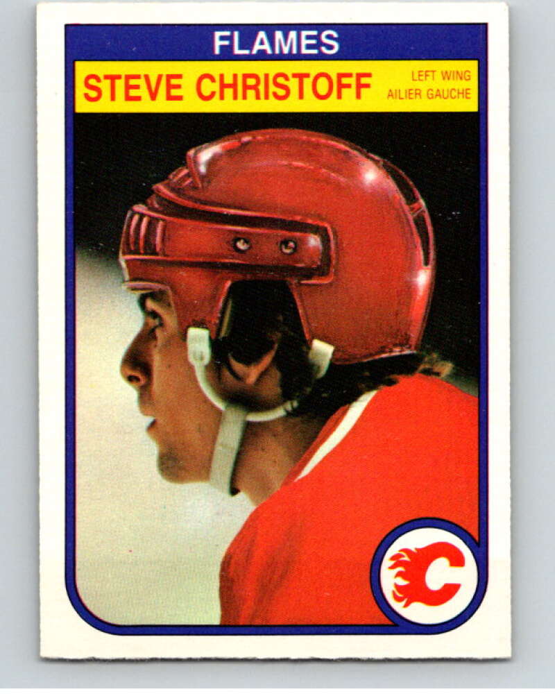 1982-83 O-Pee-Chee #42 Steve Christoff  Calgary Flames  V57368 Image 1