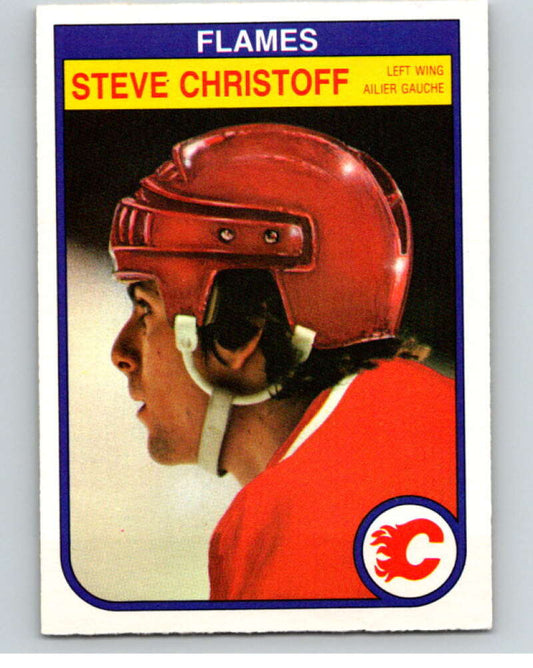 1982-83 O-Pee-Chee #42 Steve Christoff  Calgary Flames  V57370 Image 1