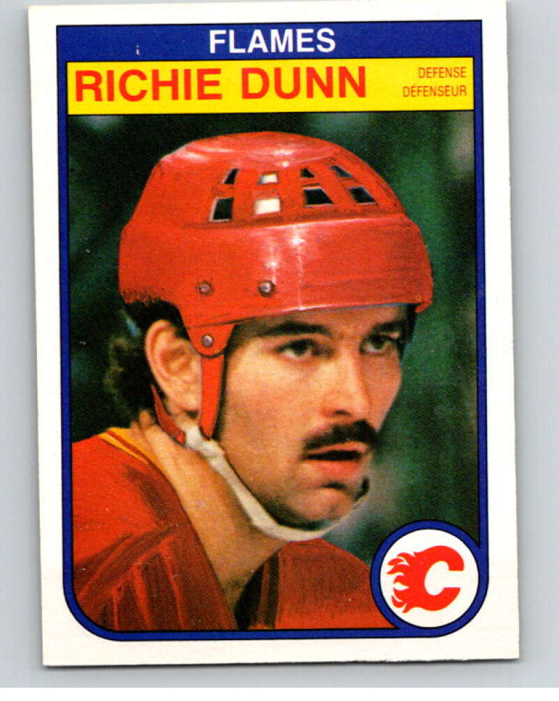 1982-83 O-Pee-Chee #45 Richie Dunn  Calgary Flames  V57391 Image 1