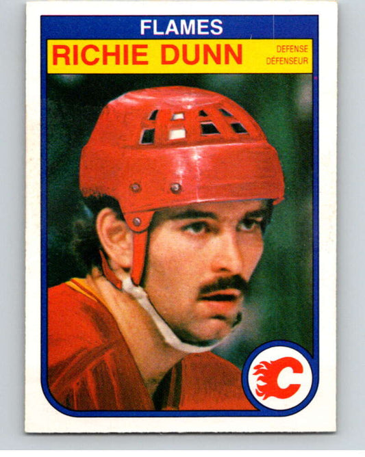 1982-83 O-Pee-Chee #45 Richie Dunn  Calgary Flames  V57394 Image 1