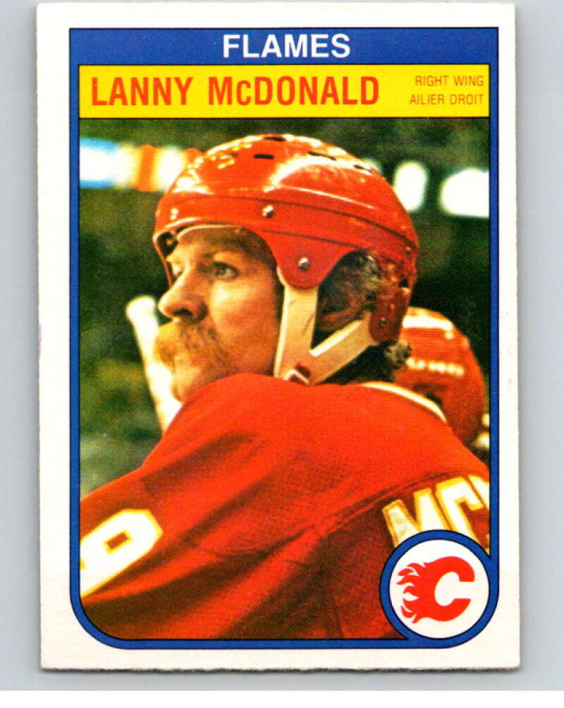 1982-83 O-Pee-Chee #51 Lanny McDonald  Calgary Flames  V57439 Image 1