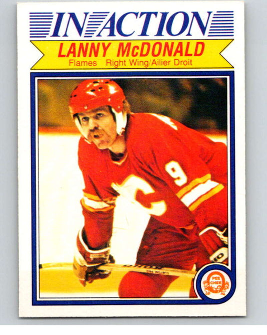 1982-83 O-Pee-Chee #52 Lanny McDonald IA  Calgary Flames  V57443 Image 1