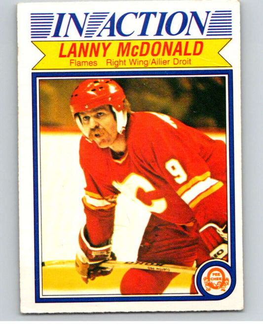 1982-83 O-Pee-Chee #52 Lanny McDonald IA  Calgary Flames  V57449 Image 1