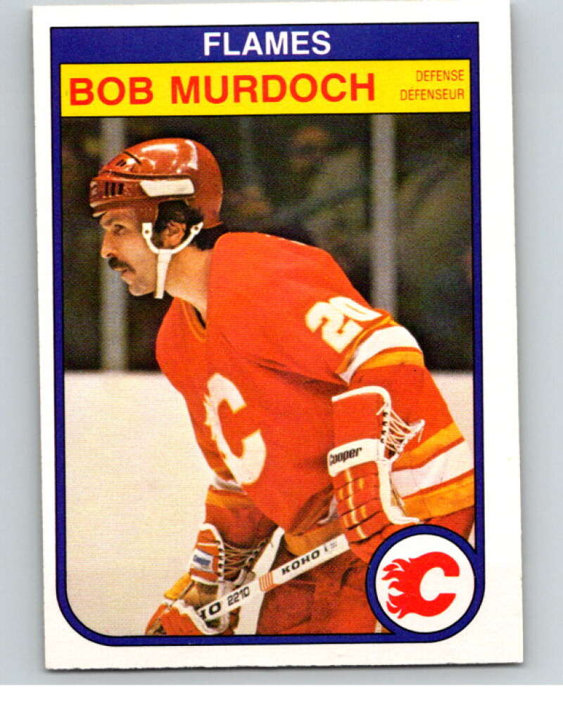 1982-83 O-Pee-Chee #53 Bob Murdoch  Calgary Flames  V57450 Image 1