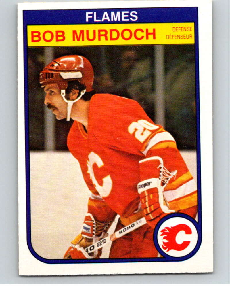 1982-83 O-Pee-Chee #53 Bob Murdoch  Calgary Flames  V57452 Image 1