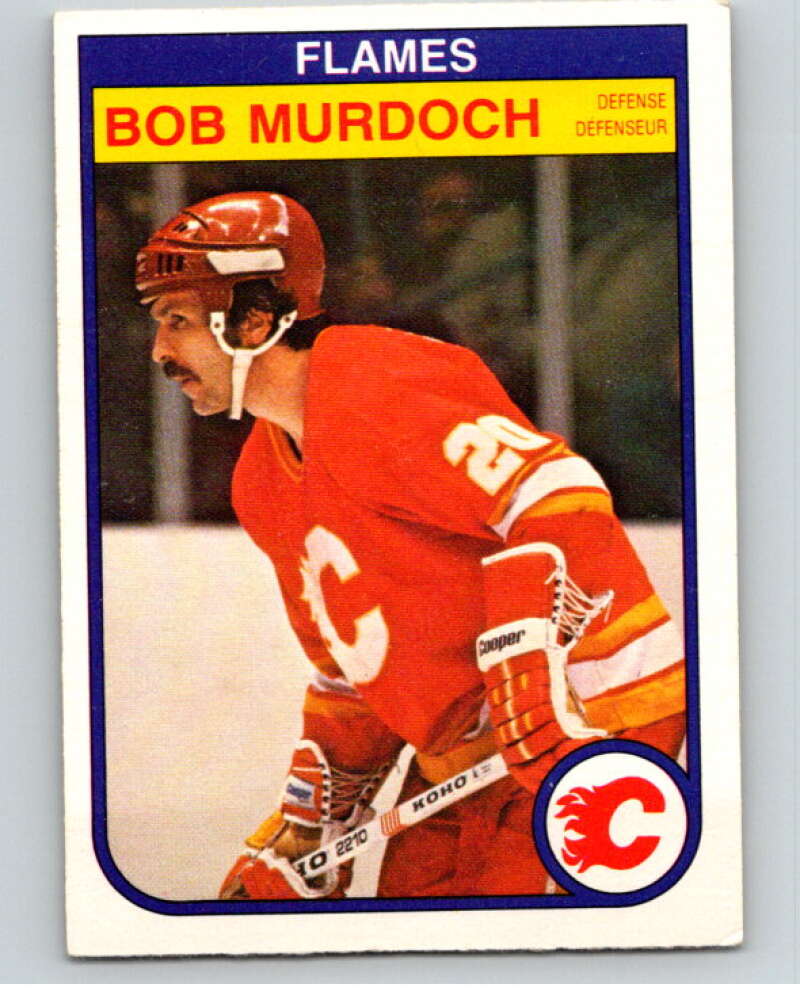 1982-83 O-Pee-Chee #53 Bob Murdoch  Calgary Flames  V57455 Image 1