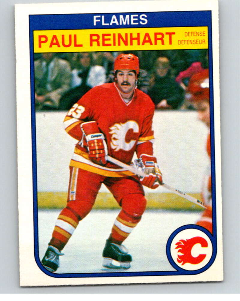 1982-83 O-Pee-Chee #56 Paul Reinhart  Calgary Flames  V57475 Image 1