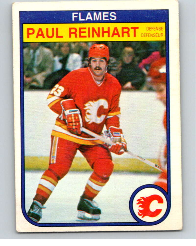 1982-83 O-Pee-Chee #56 Paul Reinhart  Calgary Flames  V57476 Image 1