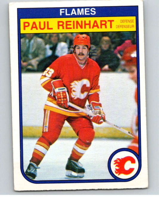 1982-83 O-Pee-Chee #56 Paul Reinhart  Calgary Flames  V57478 Image 1