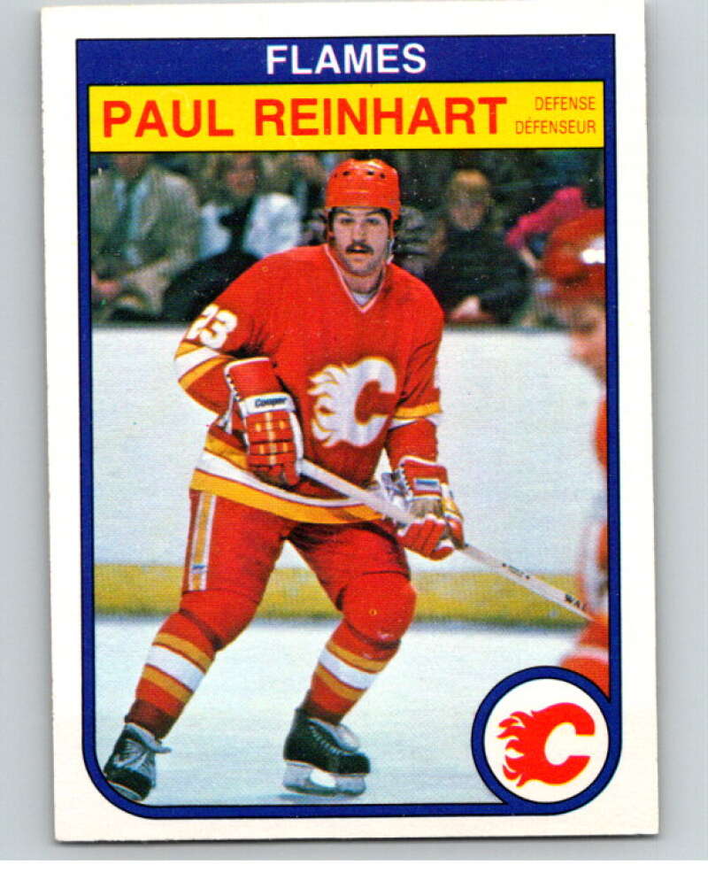 1982-83 O-Pee-Chee #56 Paul Reinhart  Calgary Flames  V57479 Image 1