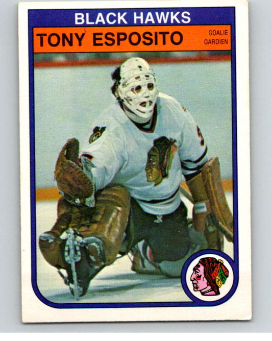 1982-83 O-Pee-Chee #64 Tony Esposito  Chicago Blackhawks  V57547 Image 1