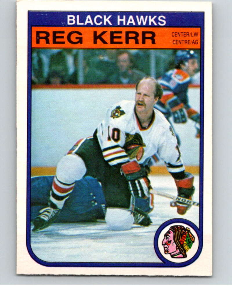 1982-83 O-Pee-Chee #67 Reg Kerr  Chicago Blackhawks  V57564 Image 1