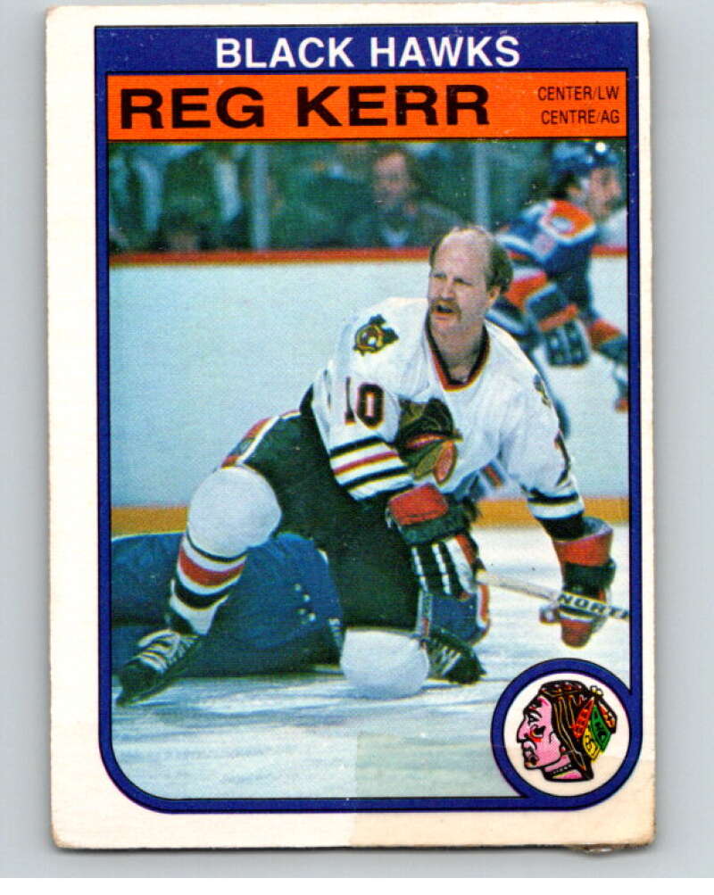 1982-83 O-Pee-Chee #67 Reg Kerr  Chicago Blackhawks  V57568 Image 1