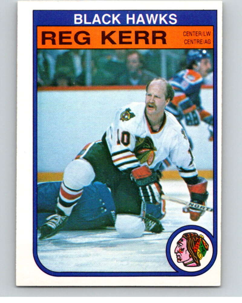 1982-83 O-Pee-Chee #67 Reg Kerr  Chicago Blackhawks  V57569 Image 1