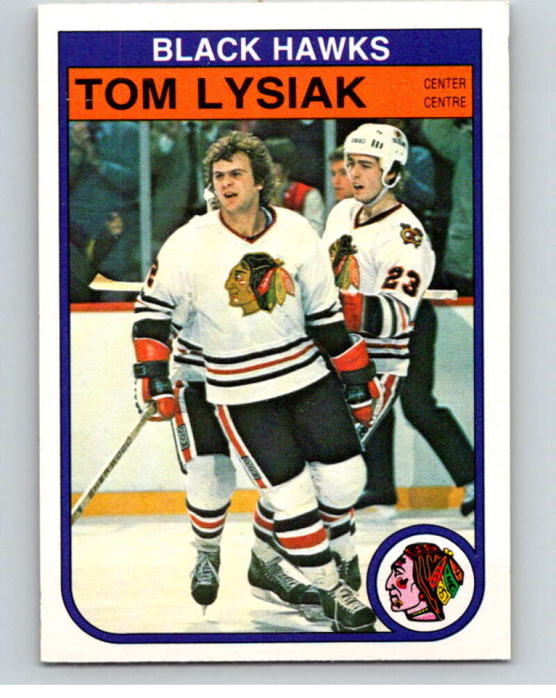 1982-83 O-Pee-Chee #68 Tom Lysiak  RC Rookie Chicago Blackhawks  V57570 Image 1