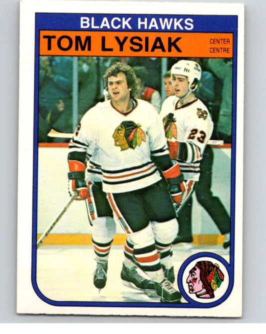 1982-83 O-Pee-Chee #68 Tom Lysiak  RC Rookie Chicago Blackhawks  V57572 Image 1