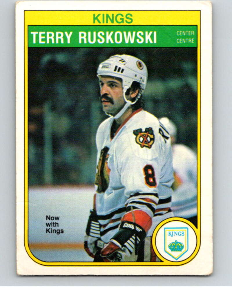 1982-83 O-Pee-Chee #72 Terry Ruskowski  Los Angeles Kings  V57600 Image 1