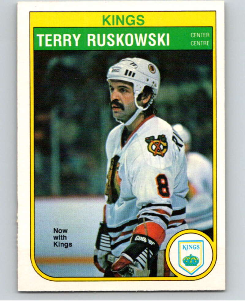 1982-83 O-Pee-Chee #72 Terry Ruskowski  Los Angeles Kings  V57603 Image 1