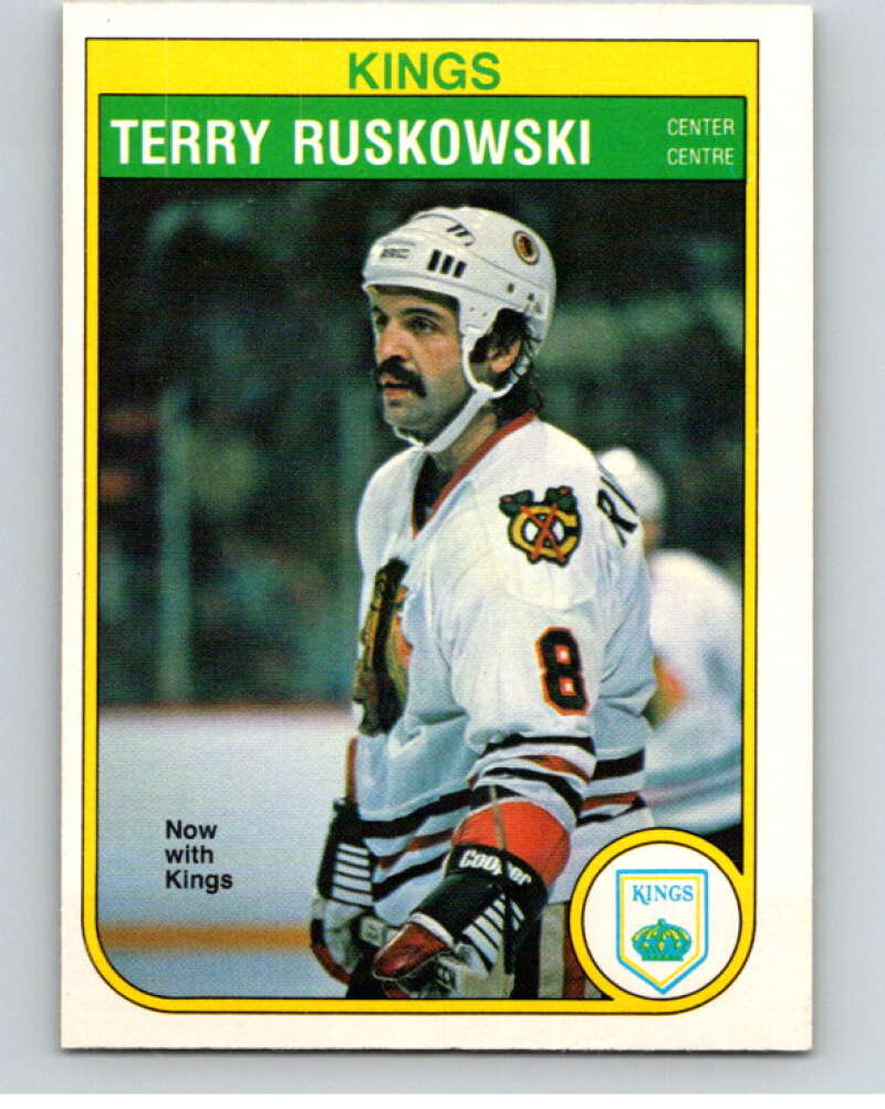 1982-83 O-Pee-Chee #72 Terry Ruskowski  Los Angeles Kings  V57604 Image 1