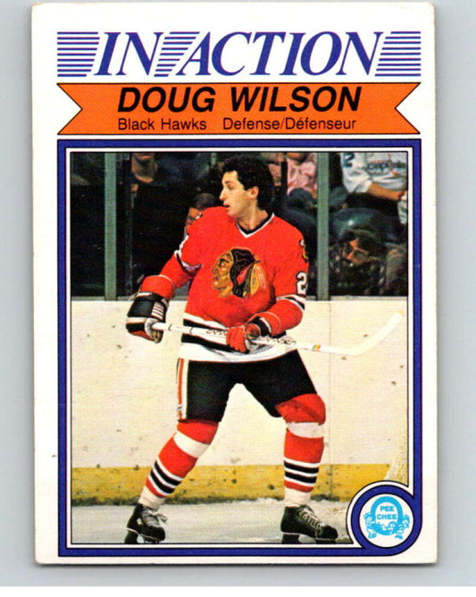 1982-83 O-Pee-Chee #78 Doug Wilson IA  Chicago Blackhawks  V57649 Image 1