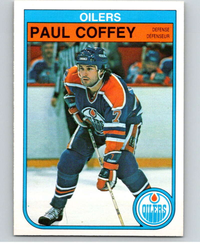 1982-83 O-Pee-Chee #101 Paul Coffey  Edmonton Oilers  V57809 Image 1