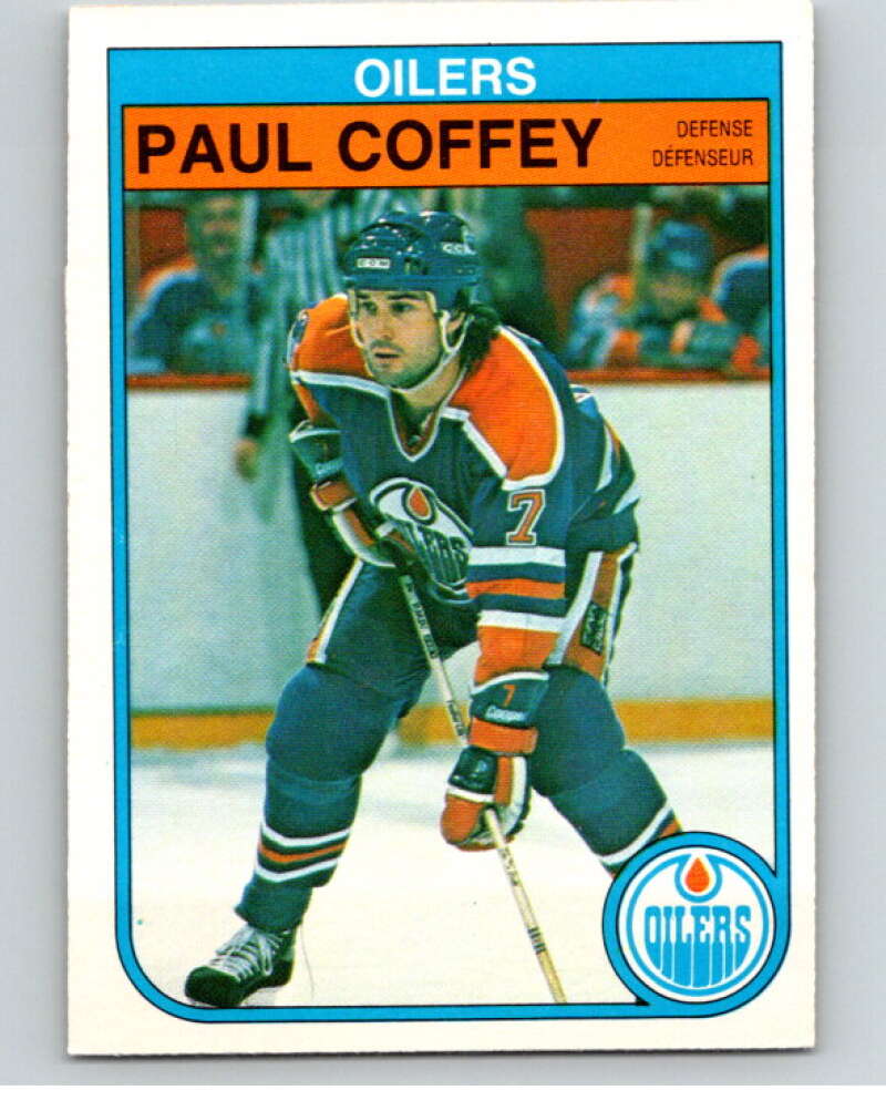 1982-83 O-Pee-Chee #101 Paul Coffey  Edmonton Oilers  V57810 Image 1