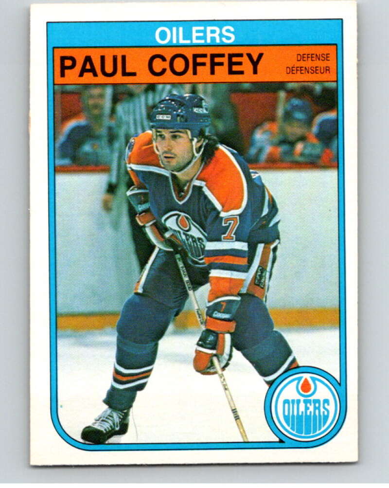 1982-83 O-Pee-Chee #101 Paul Coffey  Edmonton Oilers  V57811 Image 1