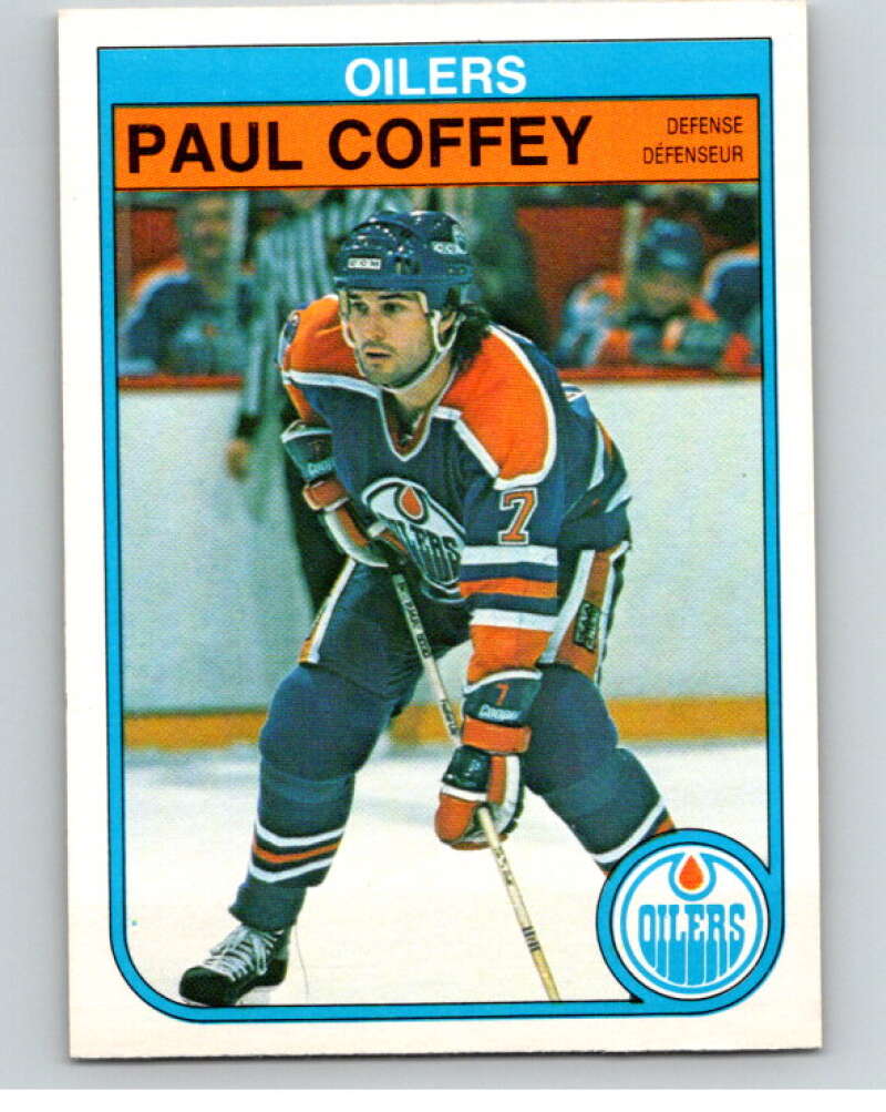 1982-83 O-Pee-Chee #101 Paul Coffey  Edmonton Oilers  V57812 Image 1