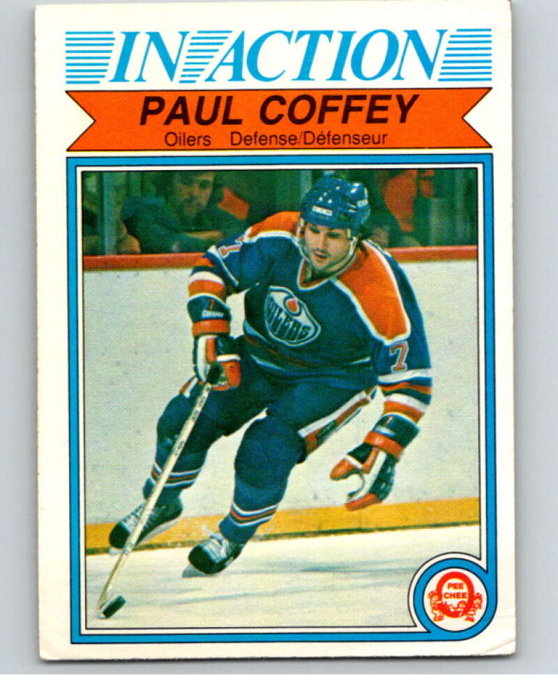 1982-83 O-Pee-Chee #102 Paul Coffey IA  Edmonton Oilers  V57822 Image 1